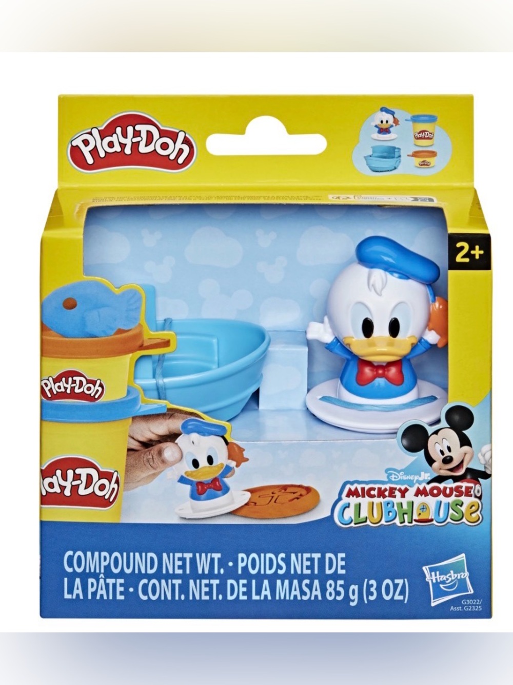 Play-Doh Disney Jr Stamp & Go Donald Duck Brand New